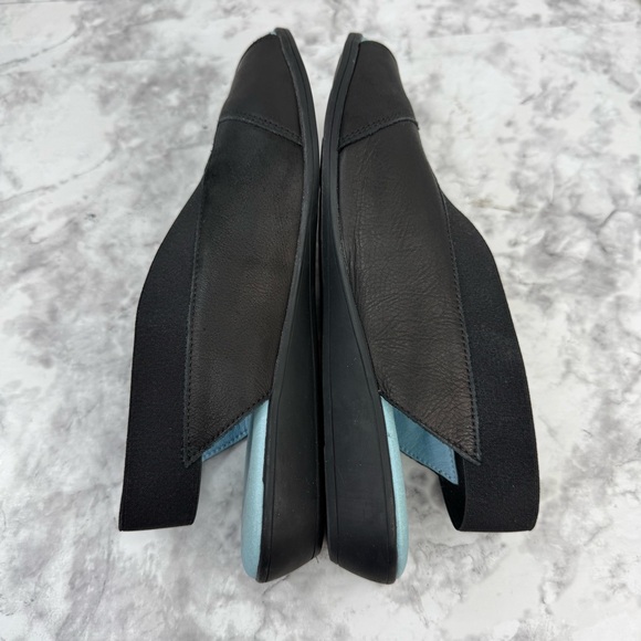 CLOUD Caliber Slingback Black Leather Comfy Slip On Sandal Women’s Sz 40 - Picture 6 of 16